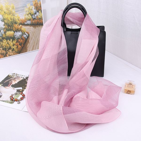 

New hot selling Japanese and Korean sweet black silk scarf --896637