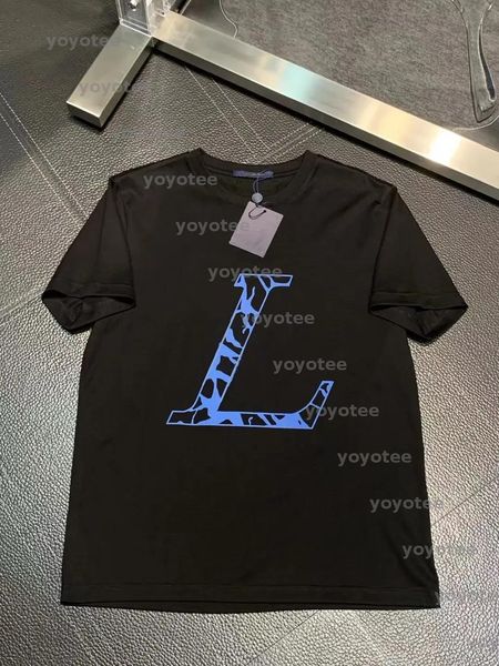 

2025 new Quick Dry Fashion New Men's T-Shirts Short Sleeve Slim Men T-Shirt Young Man Colorful Letter Print Tops Tees Shirt O-Neck For Male Boys BFG2503056-0, White08