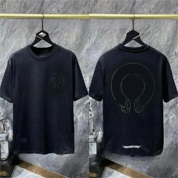 

designer t shirt mens 100% Cotton Tee Shirt Short Sleeve T Shirts Crewneck Clothing letter Printing black white red color male femal tops hip hop BFG2503057-0, Tomato