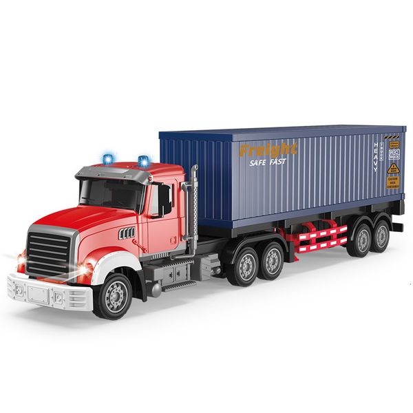 

Electric/RC Super Flat Car Container Door Single And Carriage Double Deck Transport Large Truck