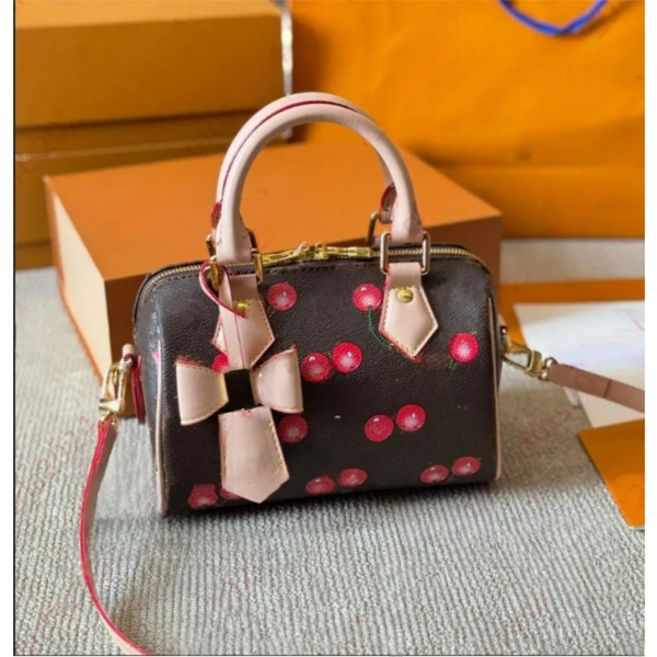 

Designer Womens Crossbody Shoulder Murakami Takashi Cherry Design 45678218 Luxury Handbags City Messenger Travel Bags Tote Purse Hobos Satchel, Light green