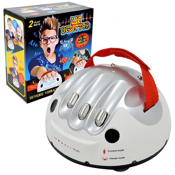 

Miniature Electric Shock Heartbeat Lie Detector Party Love Truth Adventure Trickery Funny Decompression Toy, Polygraph