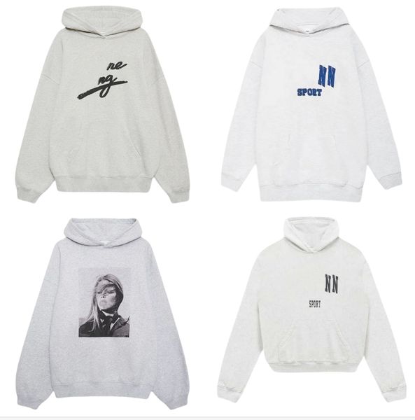 

Sweatshirt 25 High Quality Designer Cotton Hoodie Sweater bing New Trend Brand Letter Print Inner Fleece Pocket Casual Versatile Women Hooded Pullover Jumper Tops, Sky blue