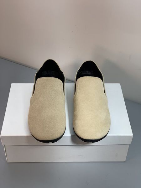 

Women Shoes Round Toe Suede Loafers Vincit Slip-on Easy Comfortable, 2 as picture