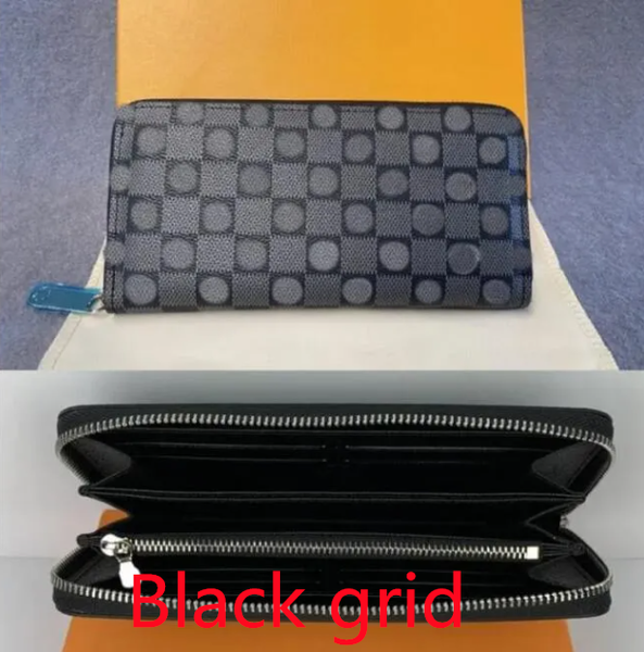 

25 25 New Designer Plaid Wallet for and women - holder designer bag folding wallet Men Classic Card Holders Coin Purse designer bag, Gold