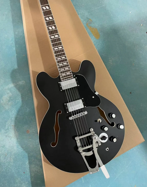 

Pro LP Electric Guitar - Gloss Black Finish, Dual Humbuckers, Chrome Hardware, Rosewood Fingerboard + Setup Included