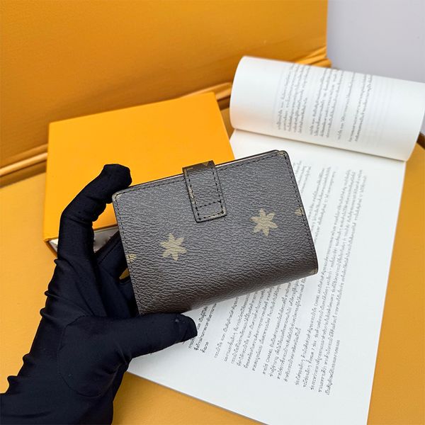

The new high quality lockable wallet with change card slot contains a three-card slot pocket wallet envelope inside the bag box included, Peach