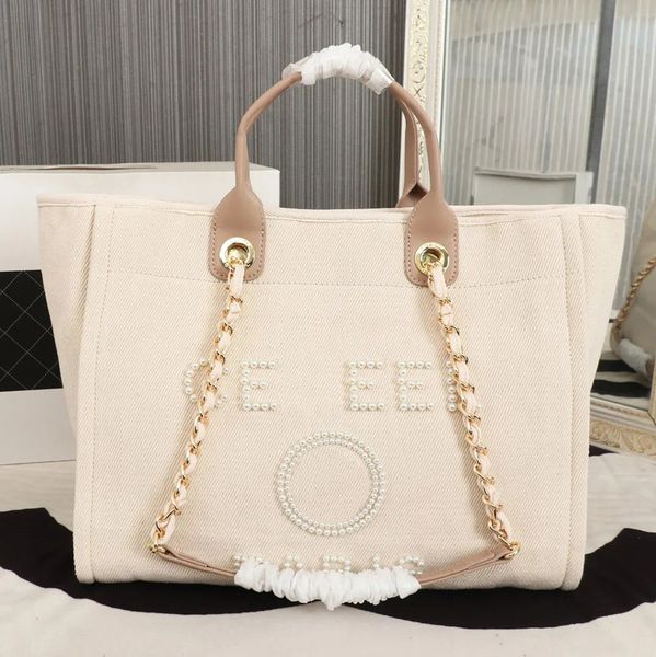 

Tote Bag Designer Bag Beach Bag Shoulder Bag Luxury Bag Women's Large Capacity Tote Shopping High Quality Canvas Beach Bag Travel Crossbody Purse Tote Designer bag, #17