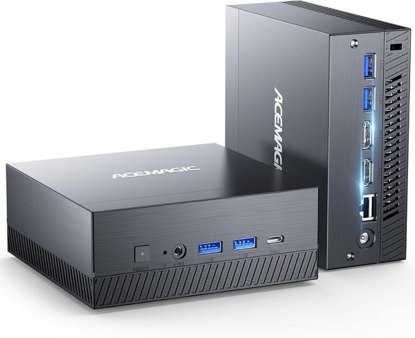 CK11 Intel Gaming Mini PC 12th Core i5-12450H 16GB RAM 256GB 512GB SSD Windows 11 Desktop Computer 4K Dual HD VGA HTPC