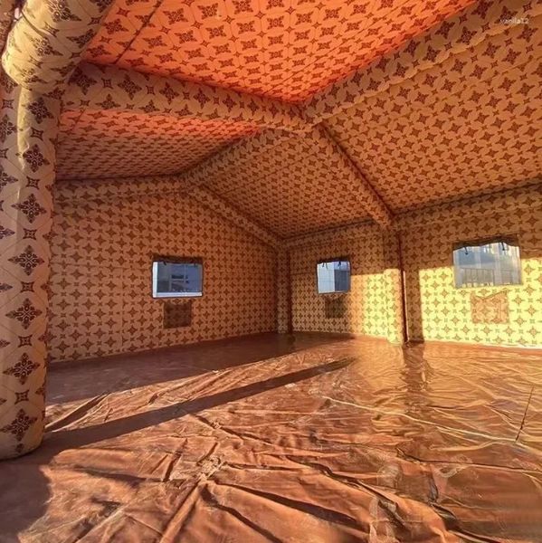 

2025 Tents And Shelters 4 6m Outdoor Air Tight Waterproof Middle East Inflatable Desert Tent For Camping
