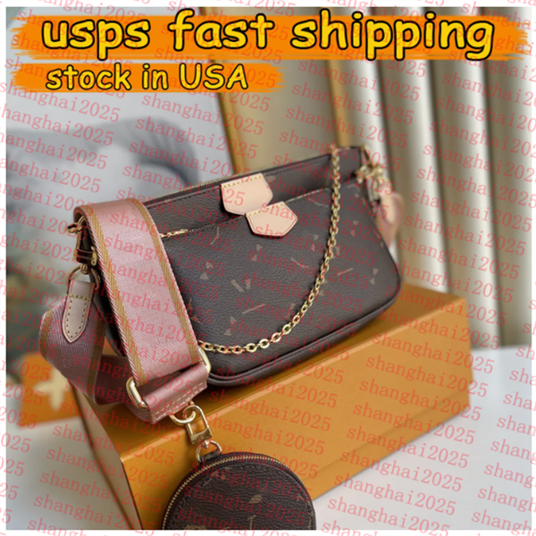 

Woman crossbody designer bag multi pochette handbag women sholder bag high quality brown flowers handbags fashion messenger cross body purses, 9#