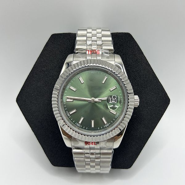 Green dial mens watches 41MM designer mens watches automatic movement sapphire glass waterproof king 904L stainless steel strap montre watches jason 007