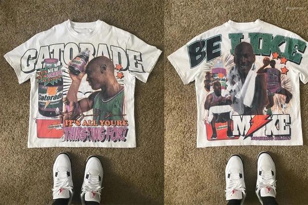 

Men's T Shirts T-Shirt Basketball Graphic Street Hip Hop Goth Summer Print Haruku Short Sleeve Cotton Top Oversized, Aqua