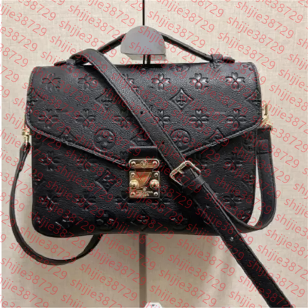 

s designers crossbody bag pochette metis Women handbag messenger oxidizing leather elegant shoulder Purse Crossbody bags M44875, Green