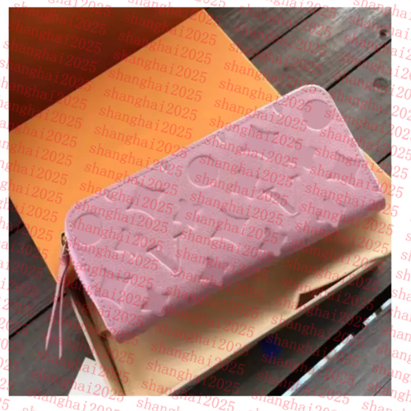 

Fashion Black Empreinte Women Clutch Lady Ladies Long Wallet Leather Single Zipper Wallets Classical Corn Purse Card Holder Purses, 6#