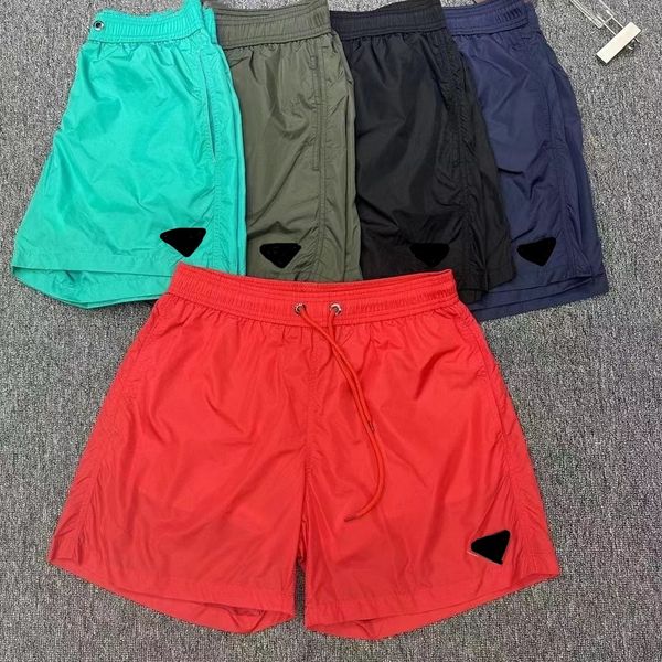 

Mens Nylon beach pants design Fashion Quick Drying SwimWear waterproof shorts style pocket sport Pants Men Hip hop street Short, Sky blue