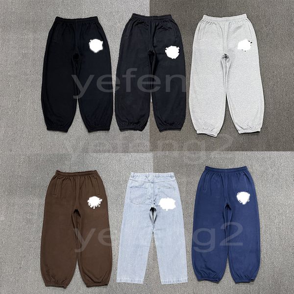 Mens Pants Sweatpants High Waisted Slim Fit Elastic Waistband Cotton Trousers Streetwear Joggers