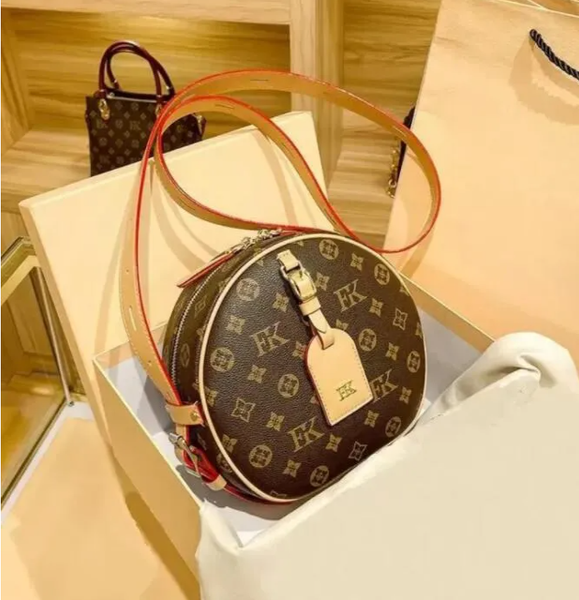 

Lady BOITE Fashion Women Designers Round Circle Purses High Quality Handbags women round Bag cake handbags shoulder bags, 1#