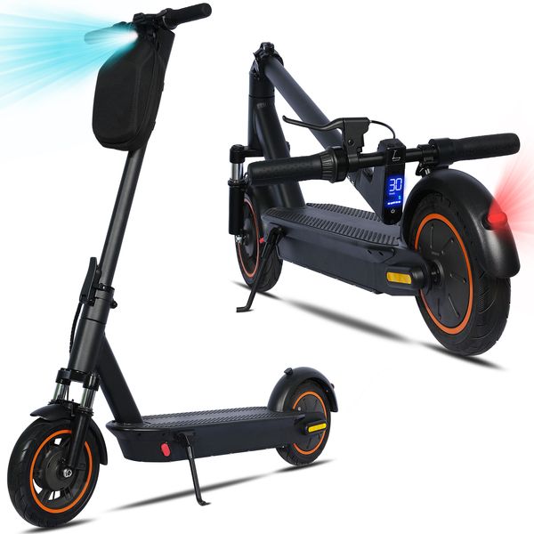 HEZZO G30 Electric Scooter Adult 10 Inch Pneumatic tyres 36V 500W Motor Power 15Ah Lithium Battery Aluminum-magnesium Alloy Electric Kick Scooter Eu Warehouse
