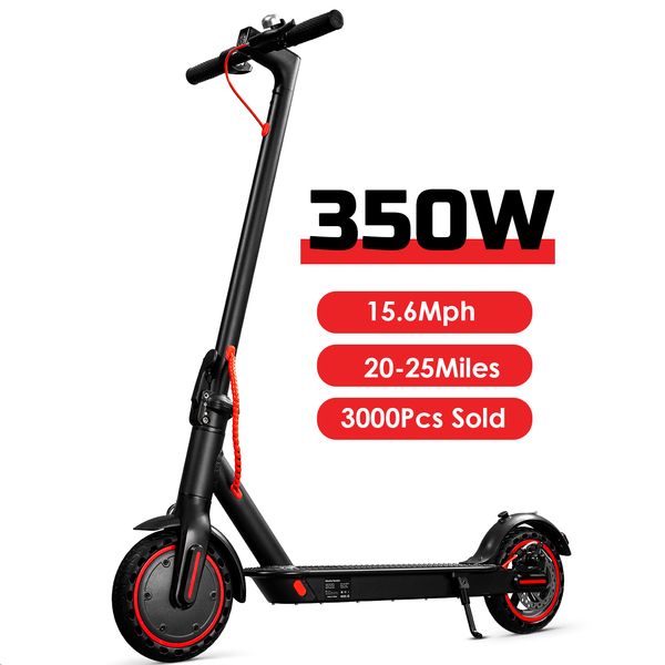 Hot Selling Foldable E-scooter 36V 350W Promotional Price 20Miles 8.5Inch Foldable Electric Scooter Honeycorn Tire Durable Escooter From USA EU UK Warehouse