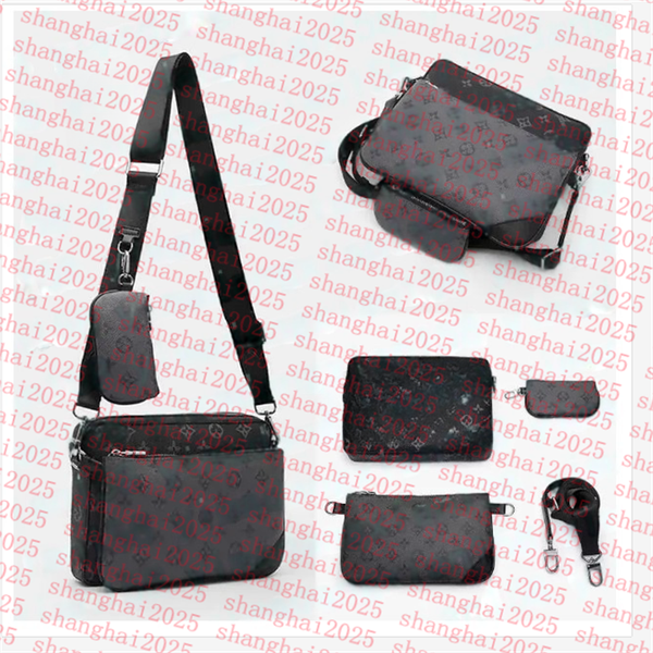 

Men Casual desigenr bag Trio messenger bag men Duo shoulder bag mens Outdoor Crossbody Shoulder Bags Genuine Leather Purse Pouch wallet man handbags, 11#
