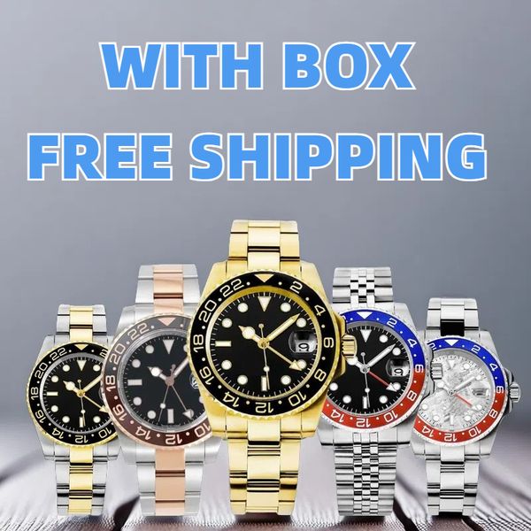 Mens Mechanical Watch AAA High Quality unisex Designer Automatic Movement Stainless Steel 41mm Luminous 2813 Sapphire Waterproof Business ceramic bezel