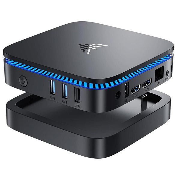 ACEMAGIC AK1 Plus Mini PC Intel Lake N97 16GB DDR4 RAM 512GB SSD ROM WiFi6 BT5.2 Support 4K UHD Desktop Computers