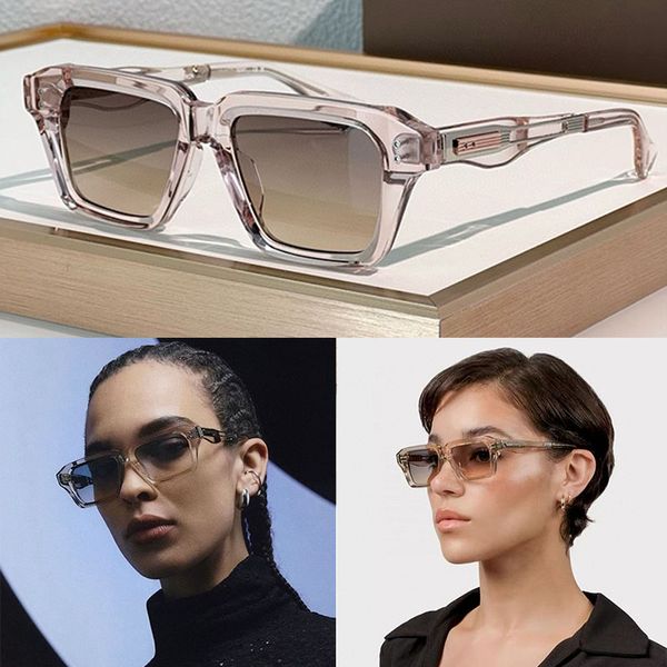 

Designer Sunglasses Noblewoman Popular Rectangular Sunglasses Dual Titanium Temple Glasses 459 Women Gentleman Personalized Transparent Mirror Frame Eyeglass