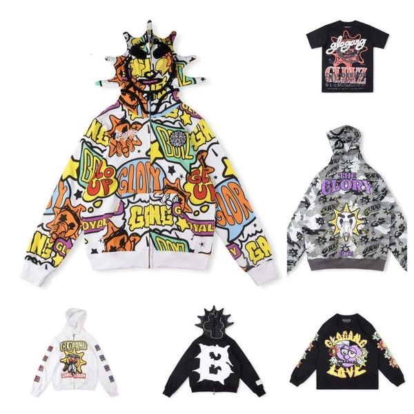 

Glo Gang y2k glo gang hoody Men's T long-sleeve shirt Hoodies Fast Glory Full Hoodie High Street Print CamouflageMen 3D Printed Men Women Drink Cartoon Y2K Zip Hoody, T-shirt 12