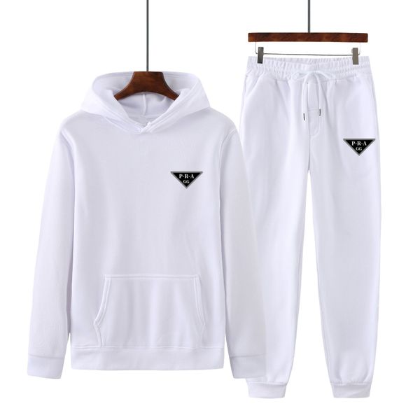 

GG-P-R-A Brands Women's Men's Tracksuits Hoodie Sets Sweatshirts Pants Designer Tracksuits Jumpers Suits Spring Autumn Tracksuit Sweatshirts Casual Pants 2 Piece Set, White