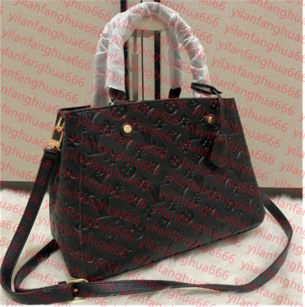 

Designer Bags MONTAIGNE BB M41056 Women Designers Handbags Luxurys Shopping bag classic brand leather large capacity handbag luxury designer fashion, Red