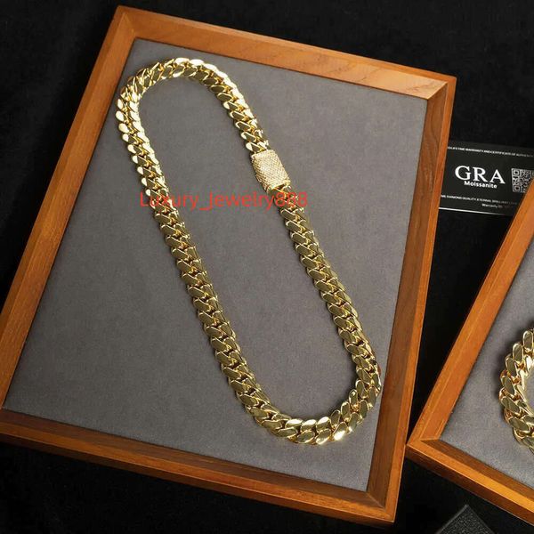 

Wholesale Choker Custom k Gold Chain 20mm Miami Cuban
