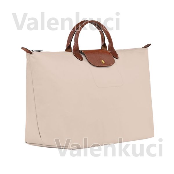 

Large Casual Travel Totes for Women Large Travelling Handbag Weekend Casual Luggage Bag D730-6, Beige