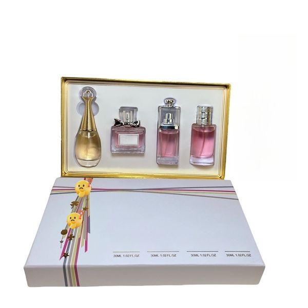 Luxury perfume 4 Piece Women Perfume Gift Set | Long Lasting Fragrance Travel Size Collection Stylish Packaging for Gifting Daily Use fast shipping