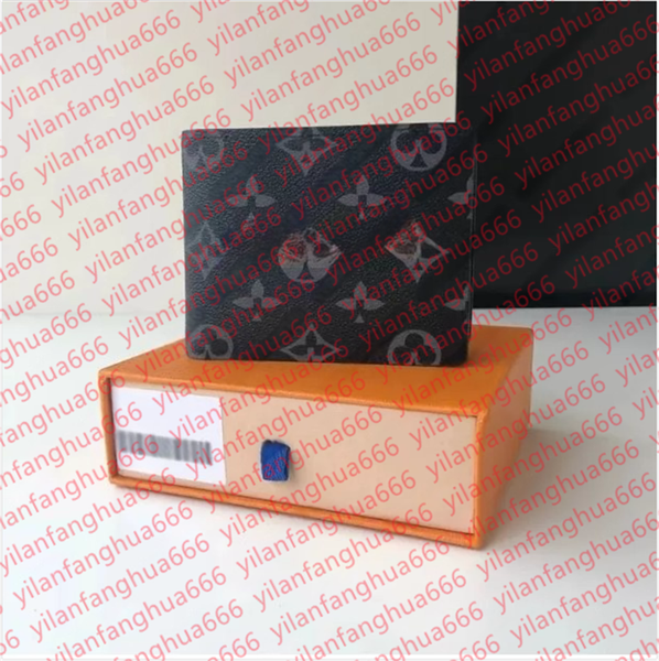 

High quality Designers Luxury Genuine Leather Wallets Fashion Designer Wallets Retro Handbag For Men Classic Card Holders Coin Purse Famous With box AAAAA, 8#