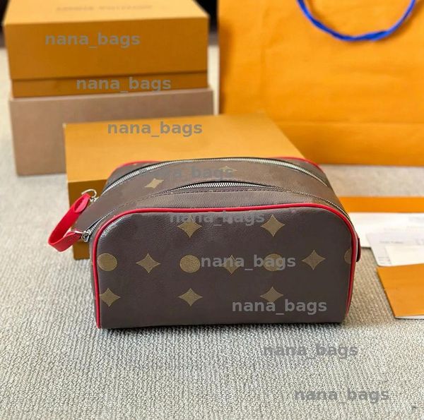 

Men Womens Double zipper Makeup Bag Designer Women WashBag Large Capacity Cosmetic Bags Toiletry Bag classic Man Travelling Toilet Bag BFG2503191, Army green