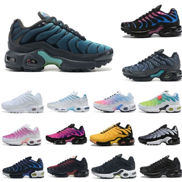 2025 TN 2.0 Kids Boys Girls Kids Shoes Girls children Runners AIR TUNED Sneakers Athlete Youth Big Boys Toddlers Black Outdoor Sneakers Designer EUR 28-35