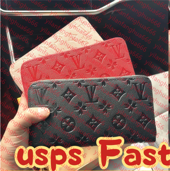 

designer Zipper leather Wallets Pocket wallets long single zipper Classic Letters coin purse card holder plaid s mens designers women wallet, 4#