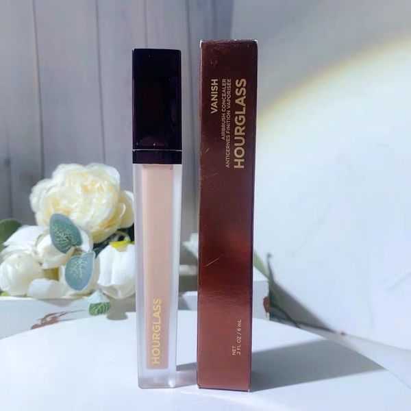 

Hourglass Concealer 6ml Face Contour Foundation AirBrush Concealers Cream 8colors Full Coverage Moisturizer Brighten Natural Nutritious Facial Makeup Silk Oat, Mixed color