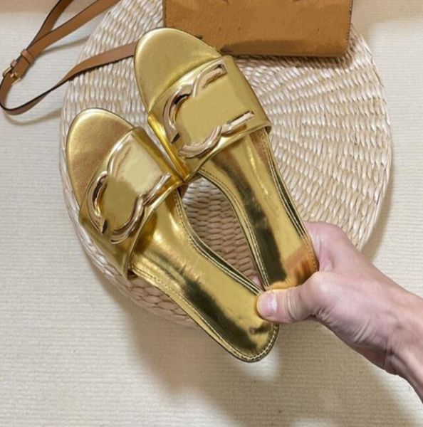 

Fashion Luxury Brand sandals Womens Sandals Summer Designer Slippers Open Toe Flat Casual Shoes Slide Women Beach Flip-Flops Slipper Flip Flop, Green