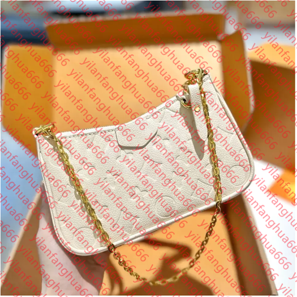 

Designer Bag Shoulder Bags Wallet with Chain Embossed Letters Old Flower Luxury Handbags Floral Lady Embroidery Easy Pouch On Strap Purse, 16#