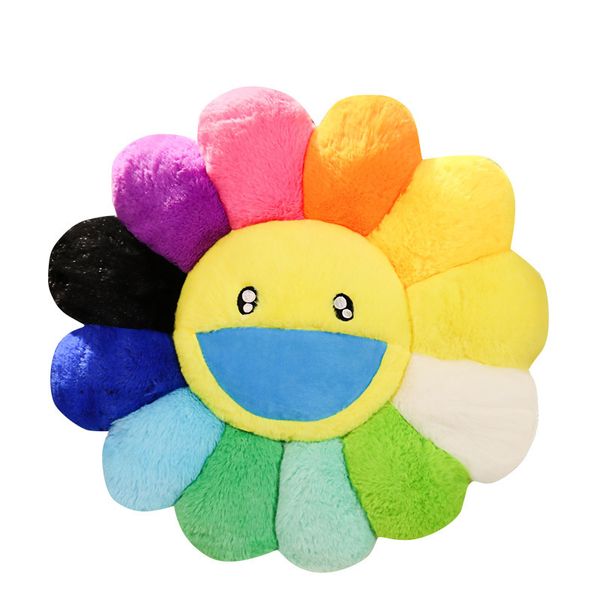 

Plush Sun Flowers Pillow Soft Stuffed Mats Meditation sofa Backrest Floor Cushions
