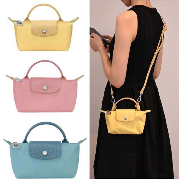 

Designer Tote Bags Mini Black Shoulder High Quality Womens Print Large Capacity Purse Fashion Handbag Longcha mp Bag French