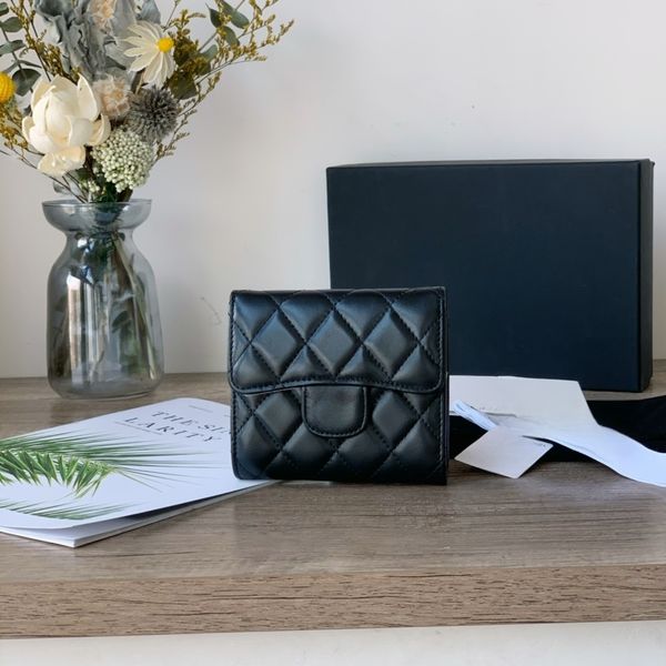 

Designer Credit ID Card Holder Purse Luxury Sheepskin Leather Wallet Money Bags Cardholder Case for Men Women Handbags..A12, A1