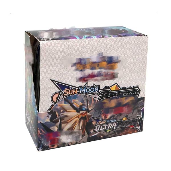 360pcs Pocket Collection Cards Sun & Moon XY Evolutions Booster Box Collectible Trading Cards Game