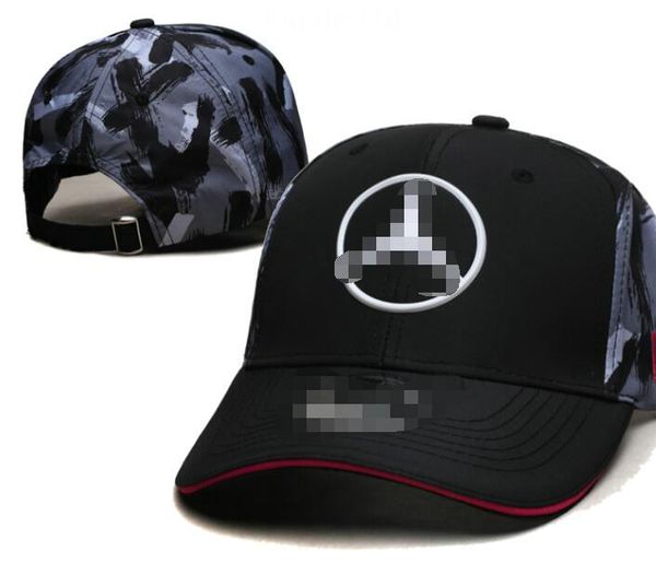

Top F1 racing motorcycle hats Team Mercedes-AMG AUDI BWM Marshmello mens and womens sports ball hat fitted Fashion mesh cap Youth trucker caps a40, Dark grey
