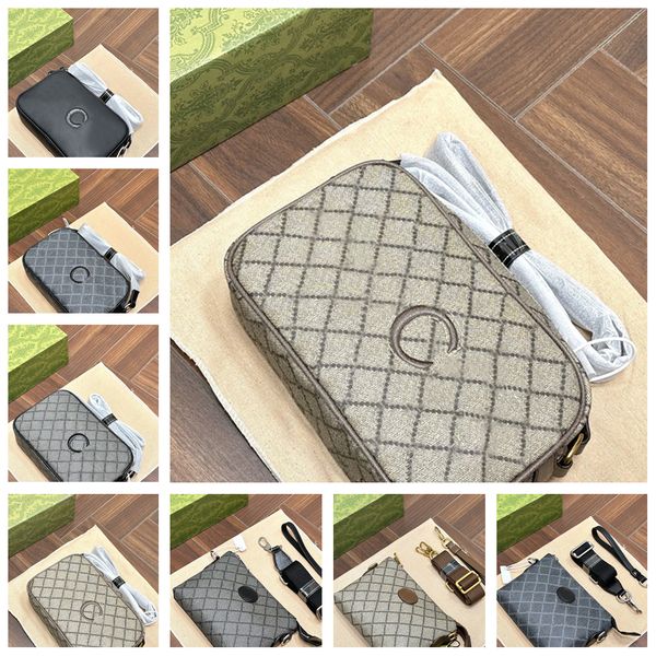 With Box Designer Men Shoulder Bags Canvas Leather Women Crossbody Bag Luxury Handbag Classic Bags Camera Bag Wallet