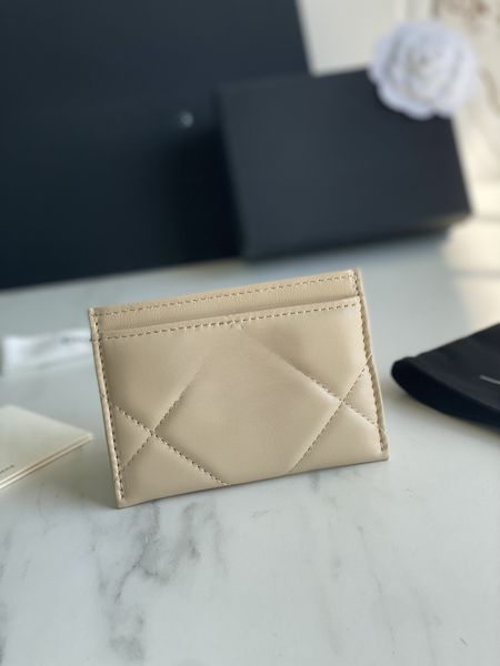 

Designer Credit ID Card Holder Purse Luxury Sheepskin Leather Wallet Money Bags Cardholder Case for Men Women Handbags..A5, A3