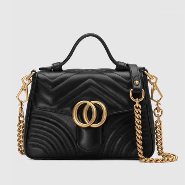 

Crossbody High Quality Shoulder Bag Fashion Crossbodybag Womens Designer Handbag Black Wallet Double Letter Package, G1