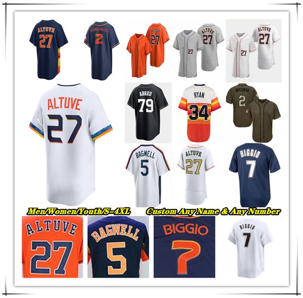 

2025 City Baseball Jersey Jose Yordan Altuve Alvarez Jeremy Pena Yainer Diaz Jake Meyers Chas McCormick Framber Valdez Nolan Ryan Paredes Dubon Taylor Trammell, Men fans version grey style
